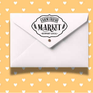 Farm Fresh Market Self-inking Stamp