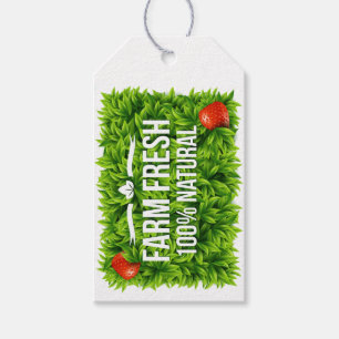Farm Fresh or Organic Gift Tag - SRF