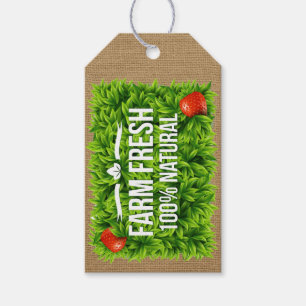Farm Fresh or Organic Gift Tag - SRF