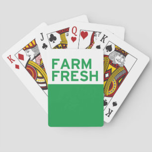 Farm Fresh Playing Cards