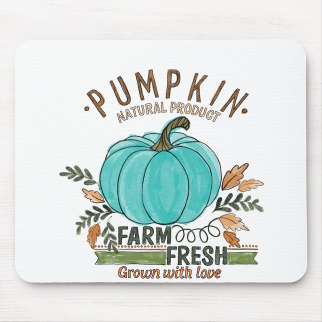 Farm fresh pumkin, Halloween collection Mouse Mat (Front)