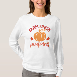 Farm Fresh Pumpkins Autumn Harvest T-Shirt