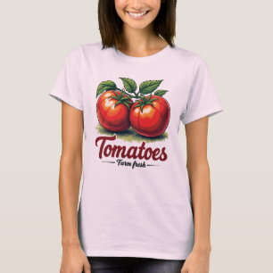 Farm Fresh Tomatoes Women’s Graphic T-Shirt