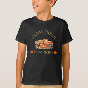 Farm fresh watercolor pumpkins fall autumn T-Shirt