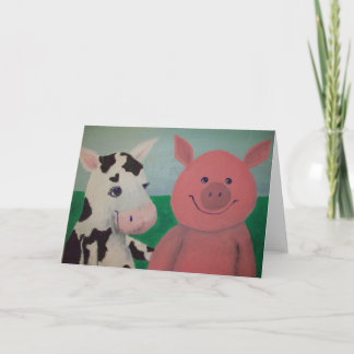 Farm Friends Card