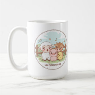 Farm friends forever - cute & cosy coffee mug
