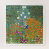farm garden Gustav Klimt