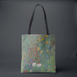 Farm Garden Sunflowers by Gustav Klimt Painting Tote Bag<br><div class="desc">Imperial Austrian Painter Gustav Klimt's masterpiece : Farm Garden with Sunflowers</div>