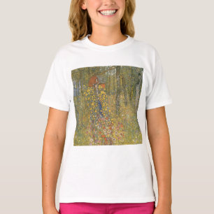 Farm Garden With Crucifix (by Gustav Klimt) T-Shirt