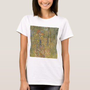 Farm Garden With Crucifix (by Gustav Klimt) T-Shirt