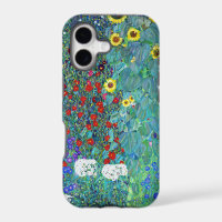 Farm Garden with Sunflowers by Gustav Klimt