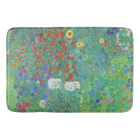 Farm Garden with Sunflowers by Gustav Klimt