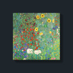 Farm Garden with Sunflowers by Gustav Klimt Canvas Print<br><div class="desc">Farm Garden with Sunflowers by Gustav Klimt</div>