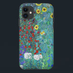 Farm Garden with Sunflowers by Gustav Klimt  iPhone 11 Case<br><div class="desc">Farm Garden with Sunflowers by Gustav Klimt</div>
