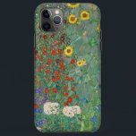 Farm Garden with Sunflowers by Gustav Klimt iPhone 11 Pro Max Case<br><div class="desc">Farm Garden with Sunflowers by Gustav Klimt</div>