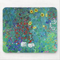 Farm Garden with Sunflowers, Gustav Klimt