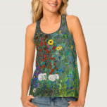 Farm Garden with Sunflowers | Gustav Klimt | Photo Tank Top<br><div class="desc">Farm Garden with Sunflowers is a 1907 painting by Gustav Klimt.</div>