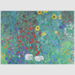 Farm Garden with Sunflowers, Gustav Klimt Tissue Paper<br><div class="desc">Gustav Klimt (July 14, 1862 – February 6, 1918) was an Austrian symbolist painter and one of the most prominent members of the Vienna Secession movement. Klimt is noted for his paintings, murals, sketches, and other objets d'art. In addition to his figurative works, which include allegories and portraits, he painted...</div>