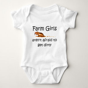 Farm Girls Aren't Afraid to Get Dirty T-shirts