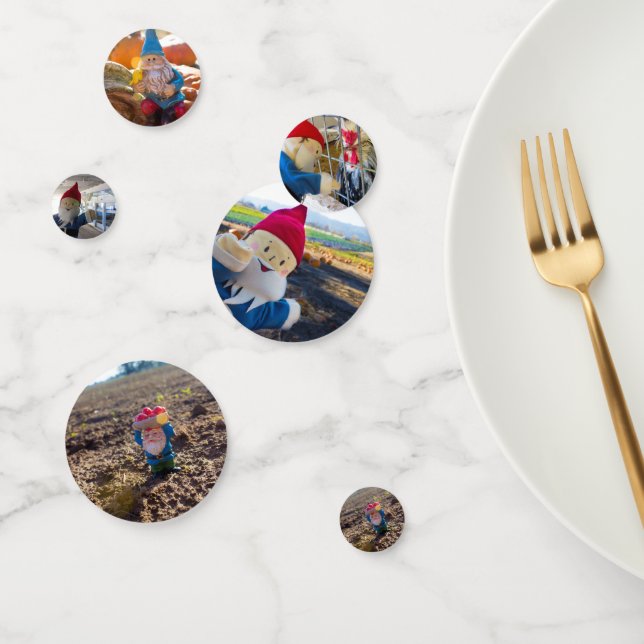 Farm Gnomes Confetti (Group)