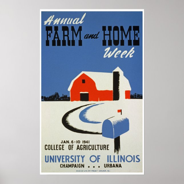 Farm & Home Week Poster (Front)