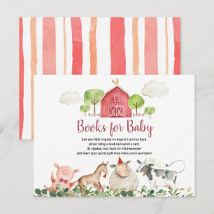 Farm House Animals Barnyard Books for Baby Postcard