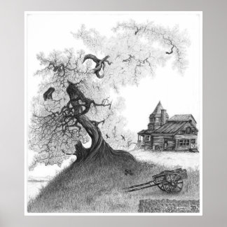 "Farm House," by Jeff Camden Poster