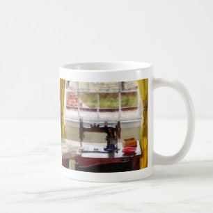 Farm House With Sewing Machine Coffee Mug