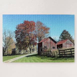 Farm in West Virginia Jigsaw Puzzle