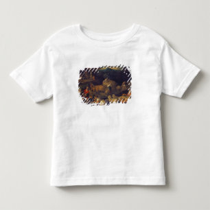 Farm Interior or Shearing Sheep Toddler T-Shirt