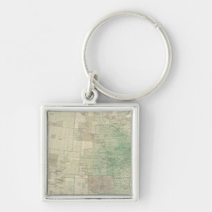 Farm land by counties key ring