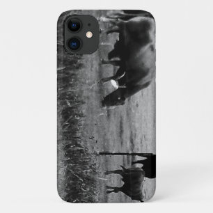 Farm life, cow family iPhone 11 case