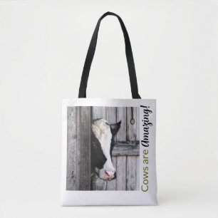 Farm Life Cows Are Amazing Tote Bag