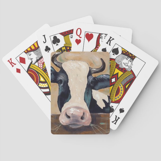 Farm Life - Gunther the Cow Playing Cards (Back)