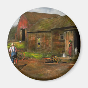Farm - Life on the farm 1940s Magnet