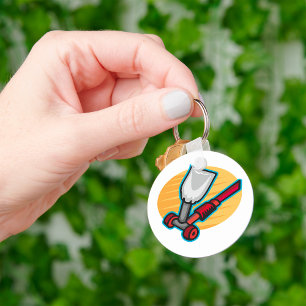 Farm Machinery Key Ring