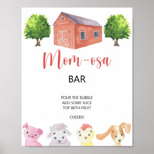 Farm - Momosa bar Poster