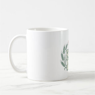 Farm Mum Vintage Barn Wheat Design Coffee Mug