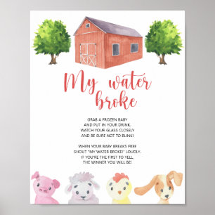 Farm - My water broke Poster