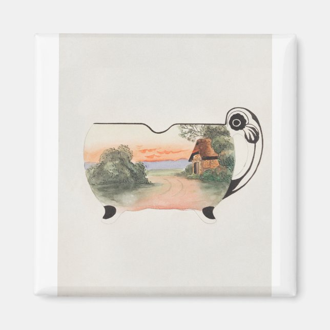 Farm Nature Sugar Bowl by Noritake Factory Magnet (Front)