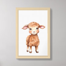 Farm Nursery Room Décor Lamb