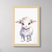 Farm Nursery Room Décor Lamb