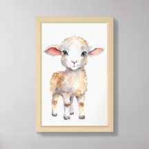 Farm Nursery Room Décor Lamb