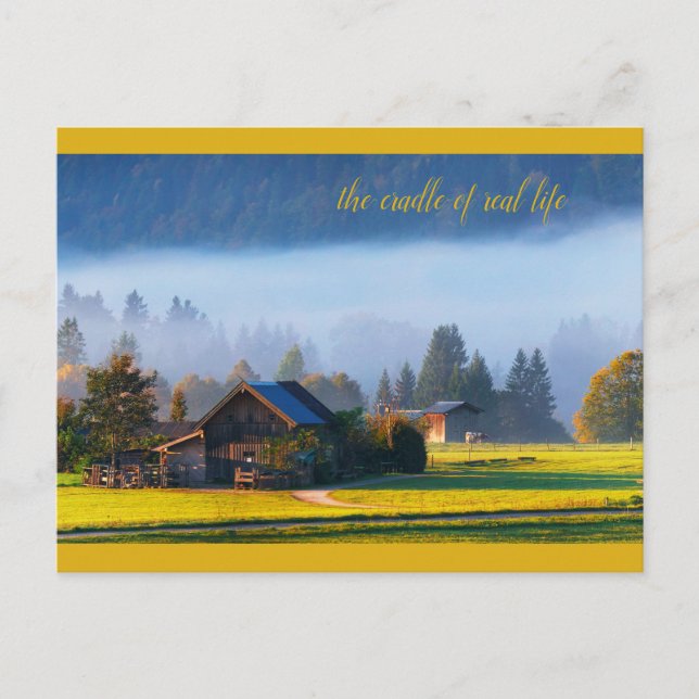 Farm of peace postcard (Front)