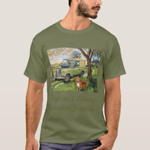 "Farm" Old Style Land Rover T-Shirt