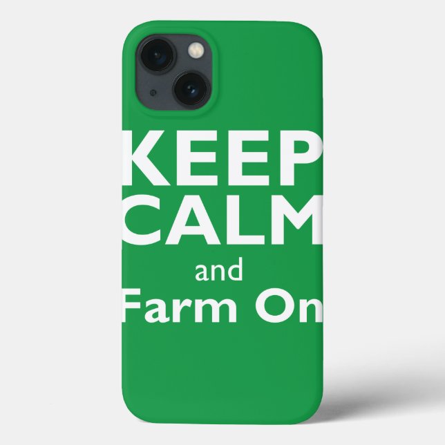 Farm On Case-Mate iPhone Case (Back)