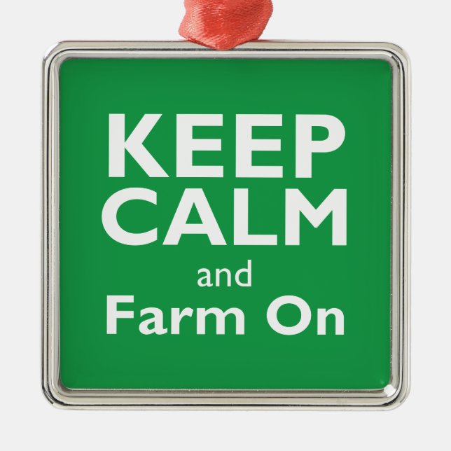 Farm On Metal Tree Decoration (Front)