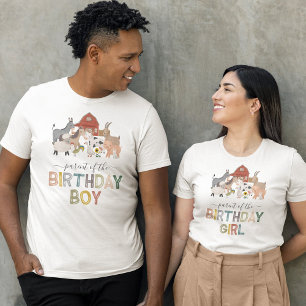 Farm Parent of the Birthday Boy T-Shirt
