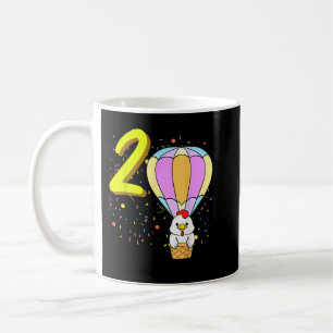 Farm Party 2rd Birthday Outfit Girl 2 Yrs Old Coffee Mug