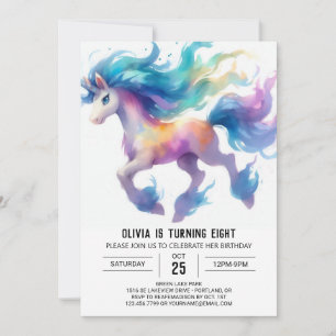  Farm Printable Horse Birthday Invitation